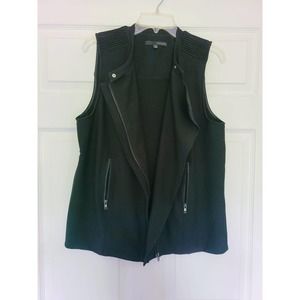 NWOT Harvè Benard Black Vest, Women's Medium